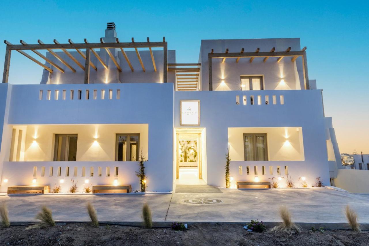 Alenor City Hotel Naxos City ภายนอก รูปภาพ
